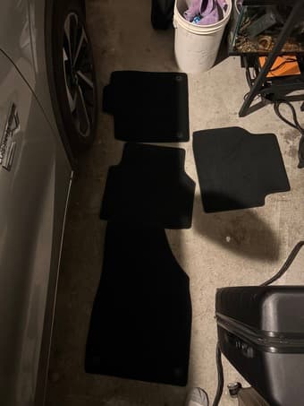 Audi Q4 Etron Brand New Floor Mats (Dark navy blue) - 2022-2025 1