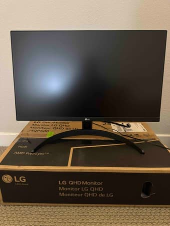 LG 24'' 2K monitor [practically new] 2