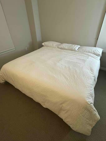 Premium King Bed and Frame [excellent condition] 1