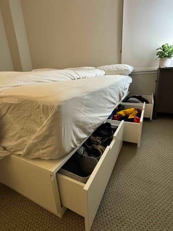 Premium King Bed and Frame [excellent condition] 2