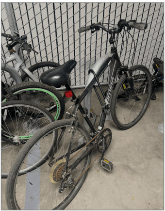 Black Bike with Ulock 2