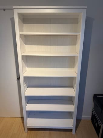 White Bookcase 1