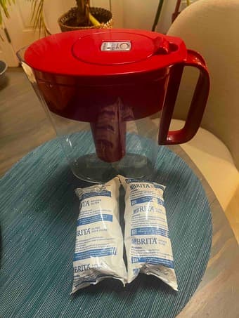Brita Water Filter Pitcher with 2 filters 1