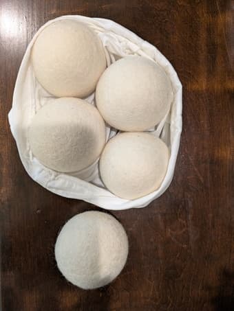 Wool dryer balls 1