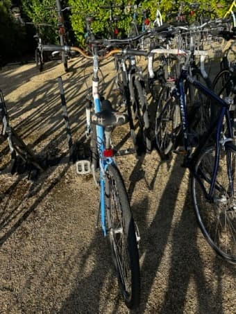 Bike + lock + seat 2