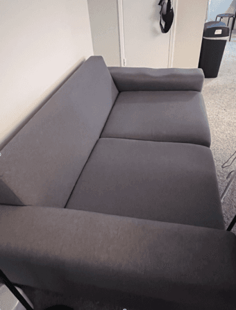 Free Large Gray Sofa – Good Condition 1