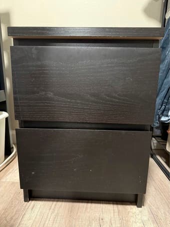 2 Drawer Nightstand 1