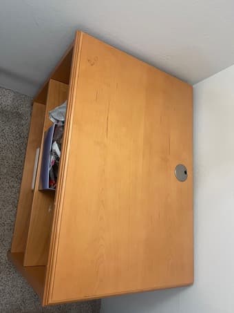 Big wooden storage cabinet 1