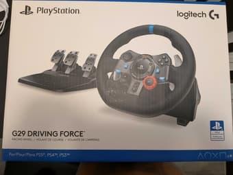 For Sale: Logitech G29 racing wheel and pedals 1