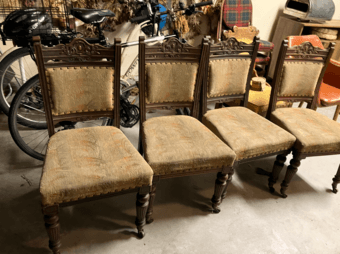 Free Victorian Chairs - Set of 4 1