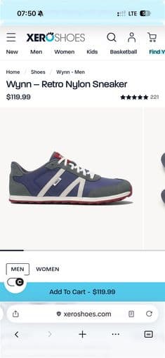 Xero Wynn (Men) - size USA 9.5 1