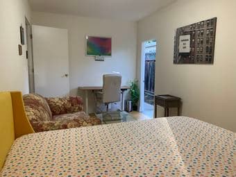 Studio-style furnished bedrooms near Mountain View Caltrain 2