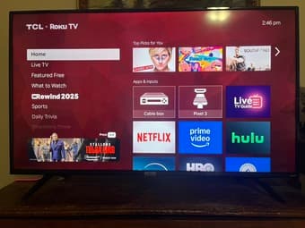 TV TCL 50-inch Class 4-Series 4K UHD Smart Roku LED TV - 50S435, 2021 1