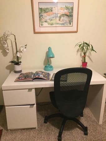 Spacious, fully furnished room available in Palo Alto (first room). 1