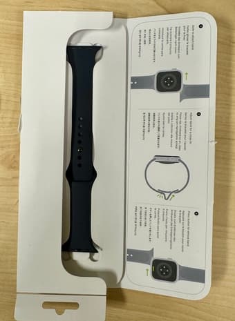 New Apple Watch Sport Band (45mm) – Midnight M/L 1