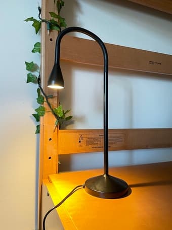 IKEA NÄVLINGE LED work lamp in black ($25 value) 1