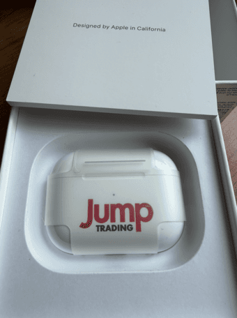 AirPods Pro 3 - Jump Trading branded (new) 1