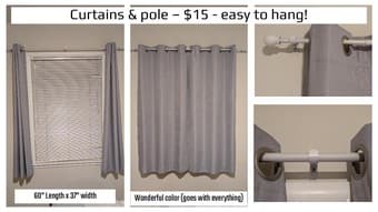 Your mornings are too bright? Need more sleep? Buy curtains 1