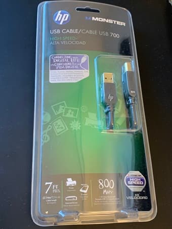 HP USB Cable/Cable USB 700 High Speed 7 Ft 800 Mbps 1