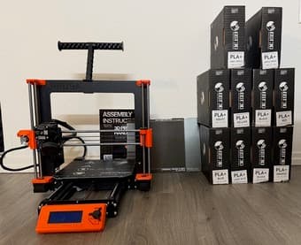 Prusa i3 MK3S 3D Printer – Excellent Condition + 10 PLA Spools 1