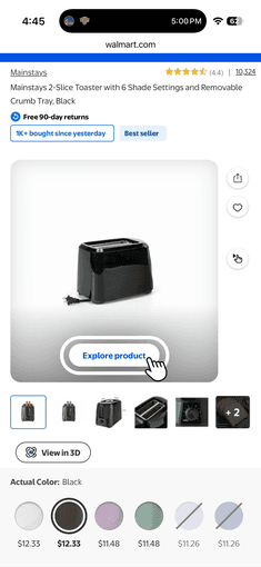 Mainstays 2-Slice Toaster 1