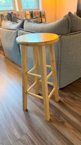 Wooden Stool 1