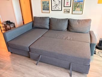 Sectional sleeper sofa with storage 2
