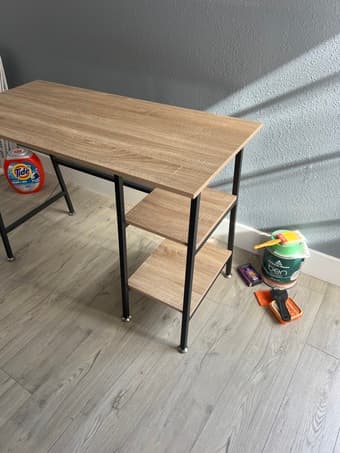 Wood laminate desk 2