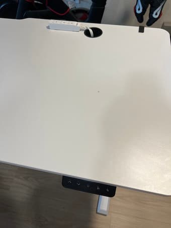 Standing white desk 3