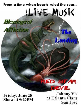 Concert this Friday featuring Stanford rock band "The Landing" 1