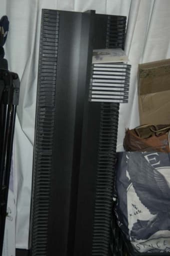 two CD racks available 1