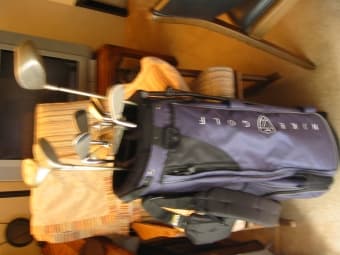 Clubs + Bag for $100 OBO. 1