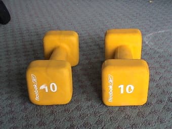Neoprene dumbbells. $15 2