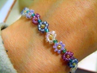 Beautiful handmade glass bead bracelets 1
