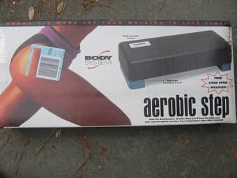 aerobics step - $8 1