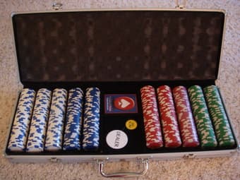 Professional Poker Chip Set-$45 1