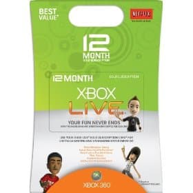 Xbox Live Gold 12 Month Card 1
