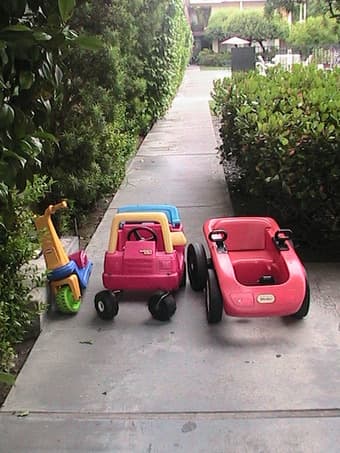 Large Kids Cars ($4) 2