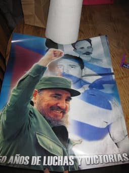 Fidel Castro vintage poster - $7 1
