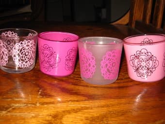 tea candle cups - $1.50 each 1