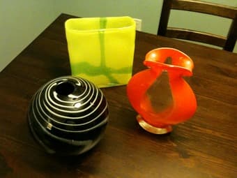 Modern Vases - $5 each 1
