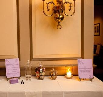 almost new wedding decor - frames, candles, number holders, jars, etc 1