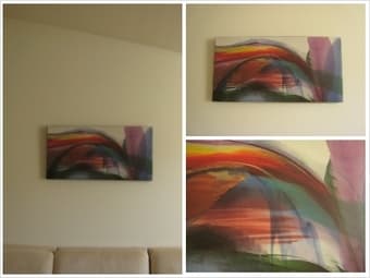 art canvas (ready to hang) - $15 1