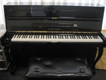 1996 Young Chang upright piano with bench for $1800 1
