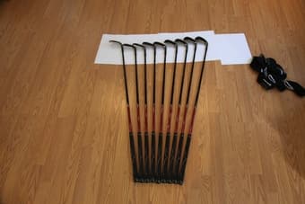 Selling Used Taylormade Burner 2.0 Golf Clubs (4, 5, 6, 7, 8, 9, P.A.S 1