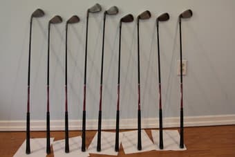 Selling Used Taylormade Burner 2.0 Golf Clubs (4, 5, 6, 7, 8, 9, P.A.S 1