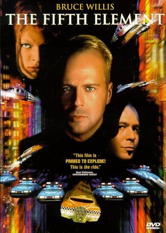 The Fifth Element DVD, $5 1