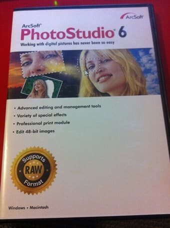 ArcSoft PhotoStudio 6. (works similar to photoshop) Brand New 1