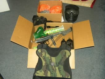 Paintball gear 1