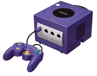 Gamecube system with 3 controllers & 6 games. Indigo - $70 1